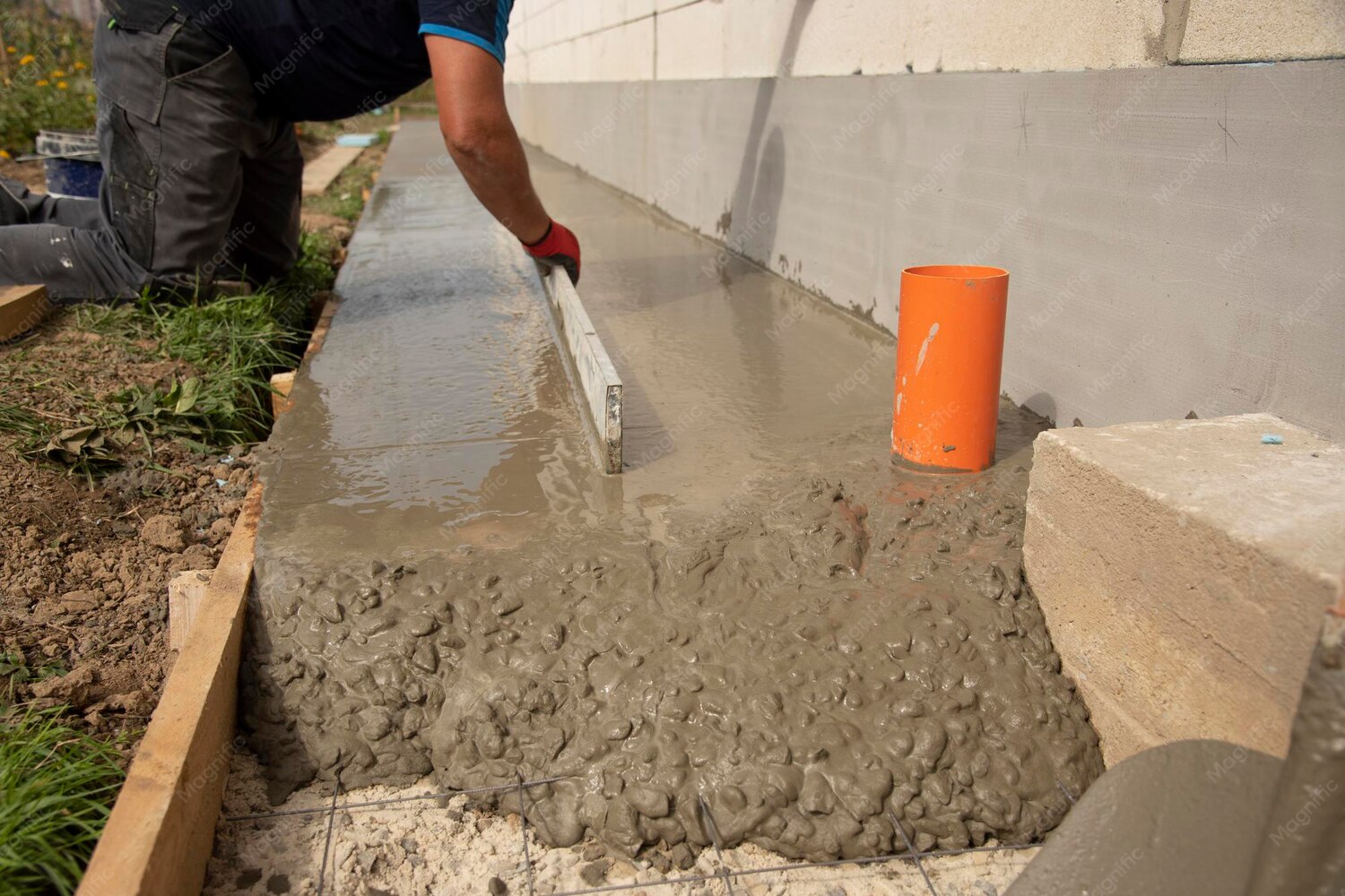 Foundation inspection in Fort Worth